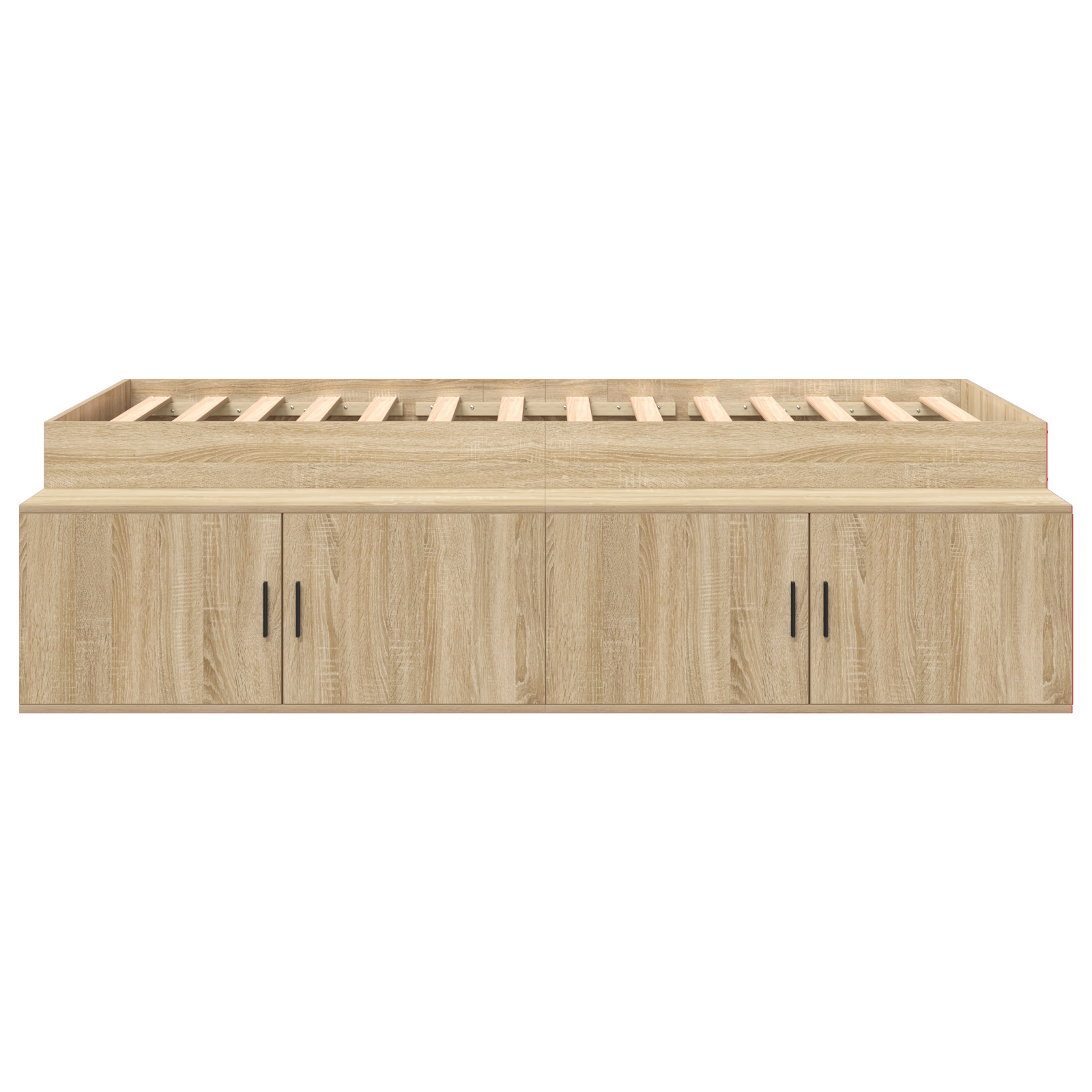 Storage Bed Frame Sonoma Oak 100x200 cm - Image 6