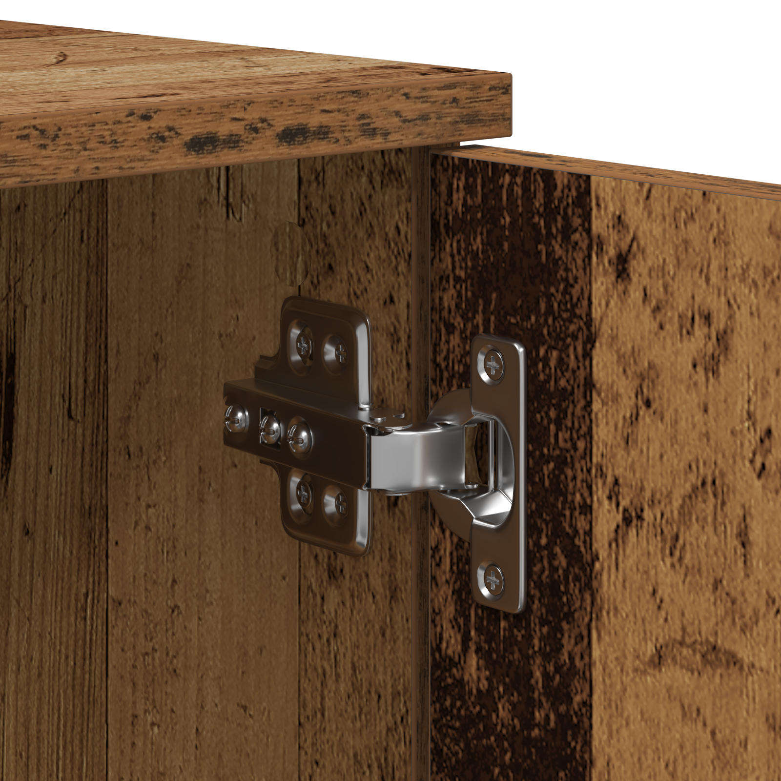 Storage Bed Frame Old Wood 100x200 cm - Image 11