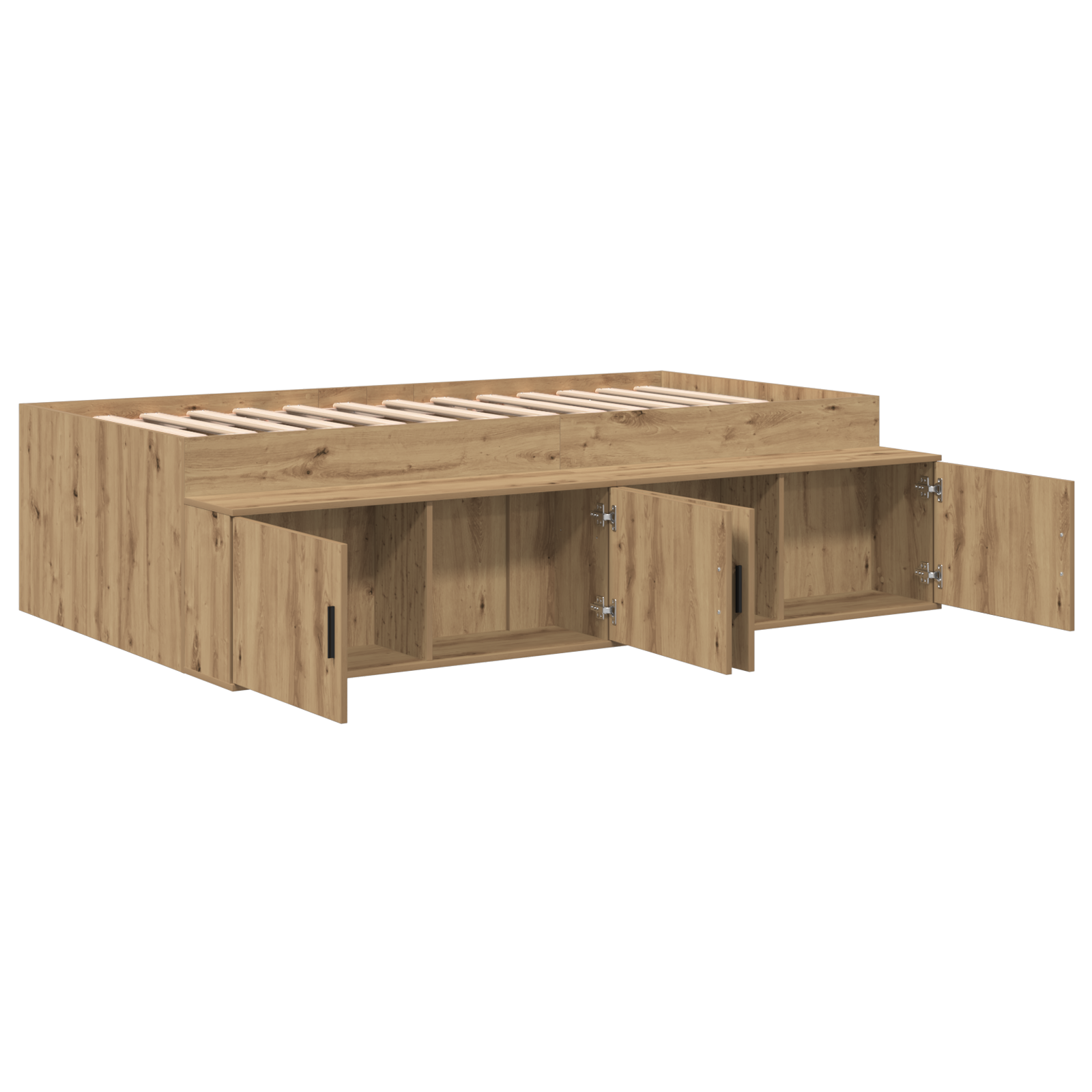 Storage Bed Frame Artisan Oak 90x200 cm - Image 5