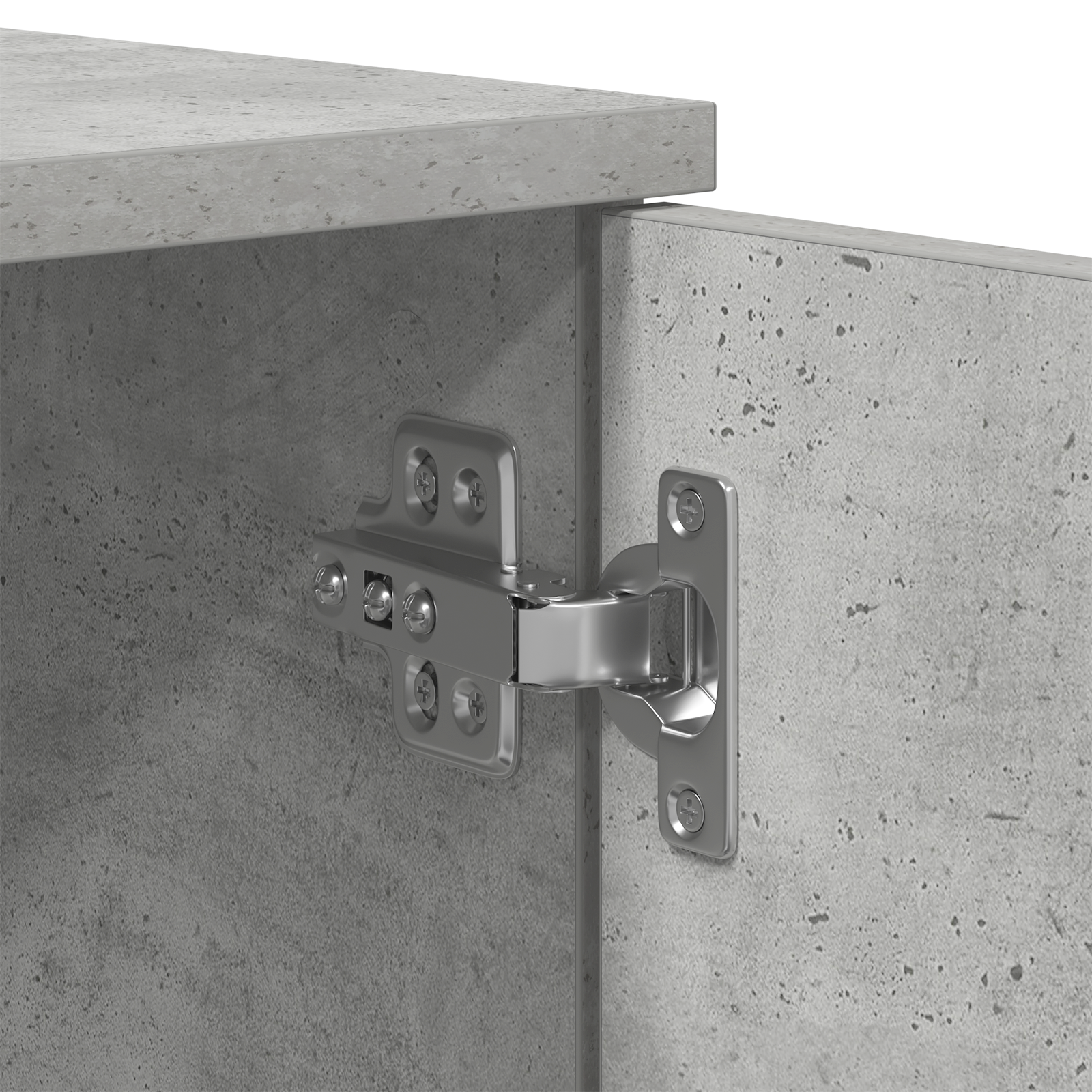 Storage Bed Frame Concrete Grey 80x200 cm - Image 11