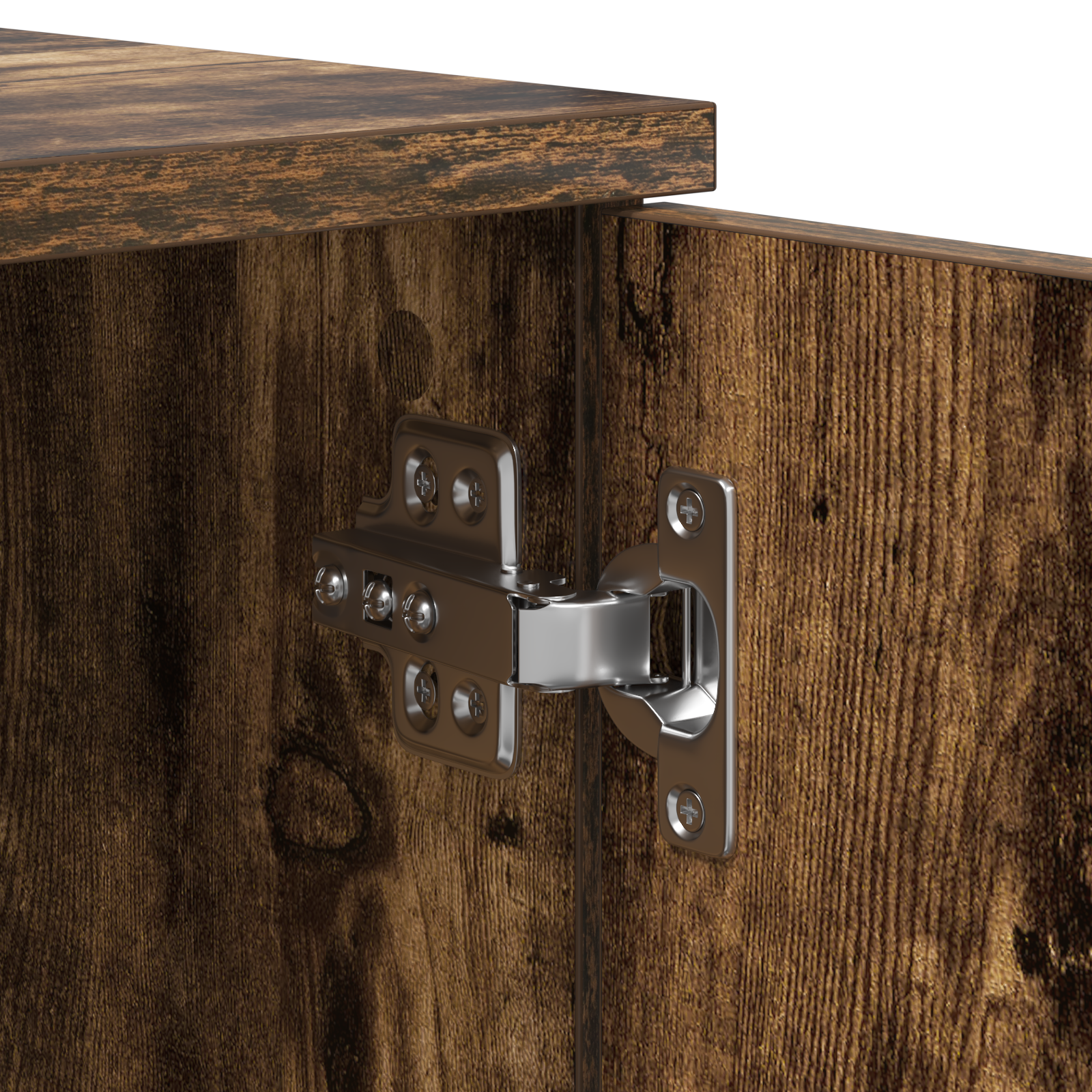 Storage Bed Frame Smoked Oak 80x200 cm - Image 11