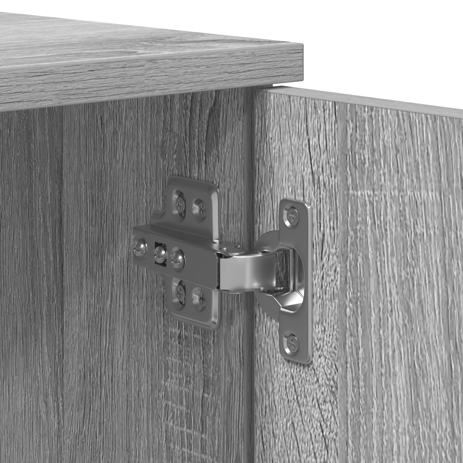 Storage Bed Frame Grey Sonoma 80x200 cm - Image 11