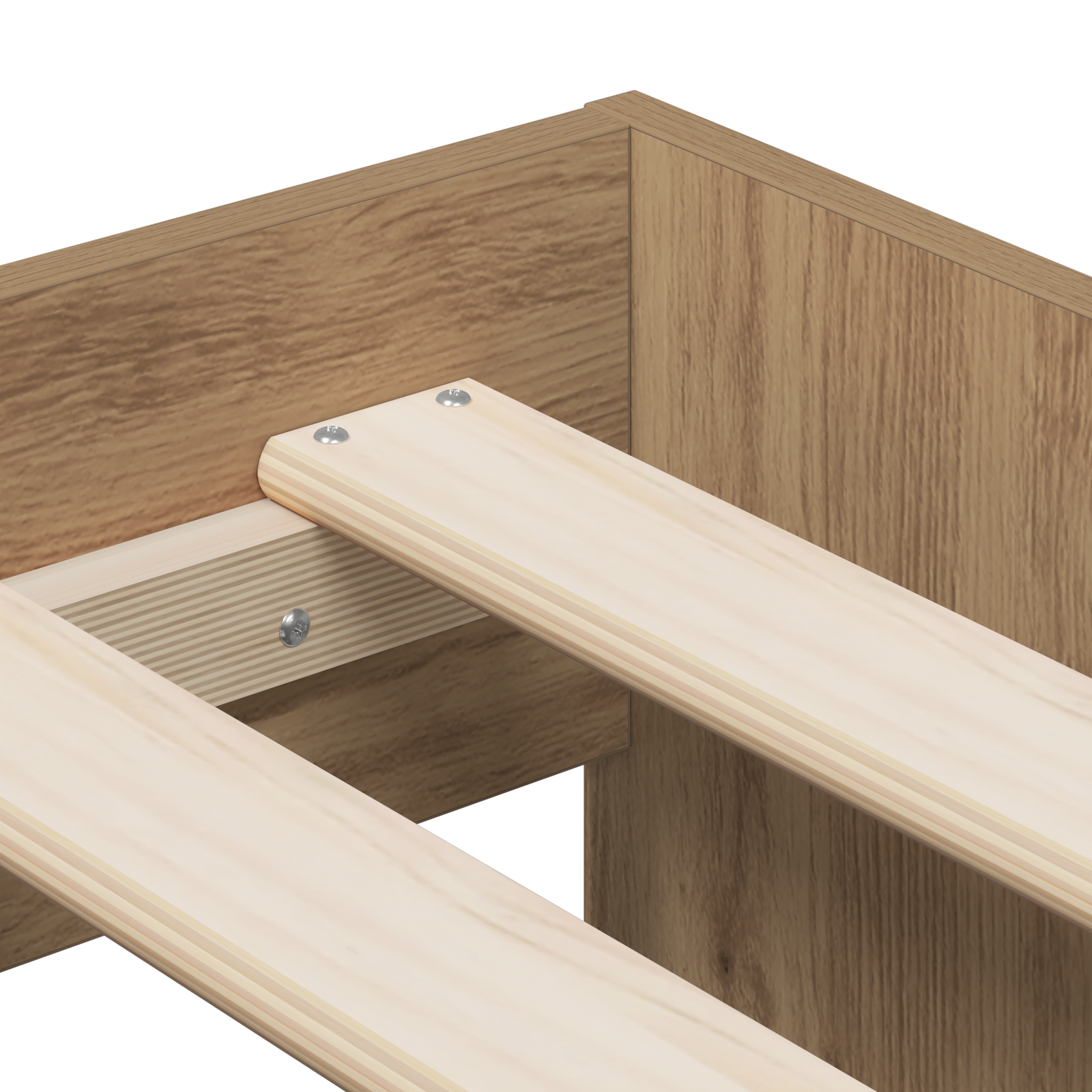 Storage Bed Frame Artisan Oak 80x200 cm - Image 9