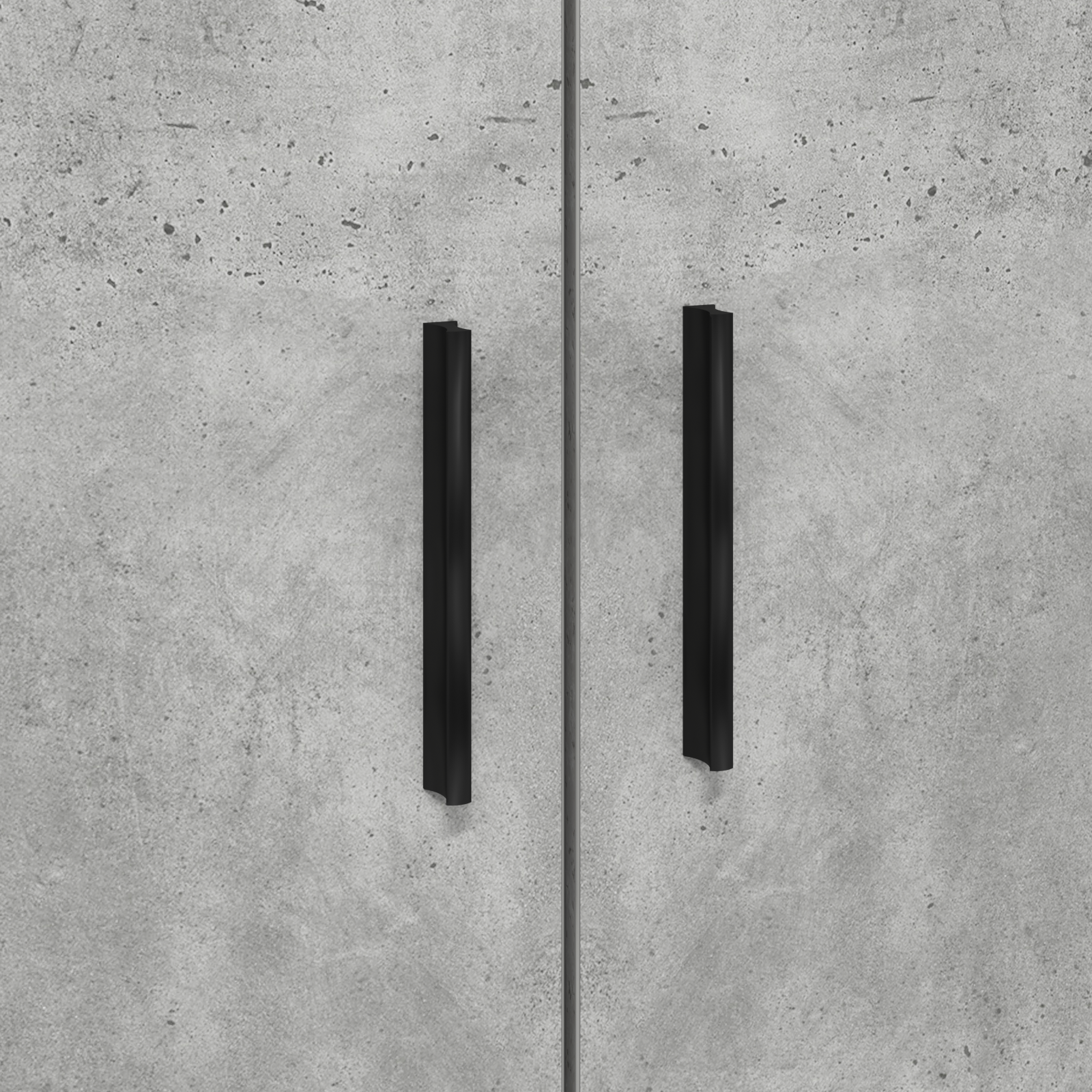 Storage Bed Frame Concrete Grey 75x190 cm - Image 10