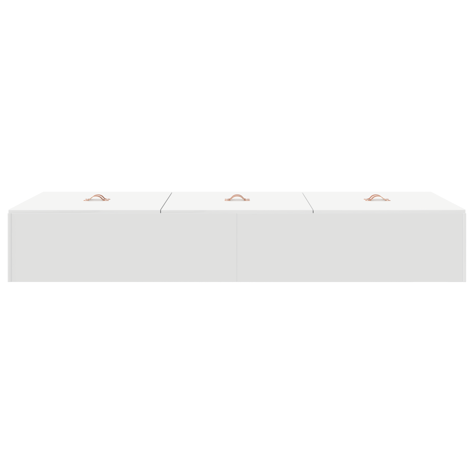 Storage Bed Frame White 80x200 cm - Image 7