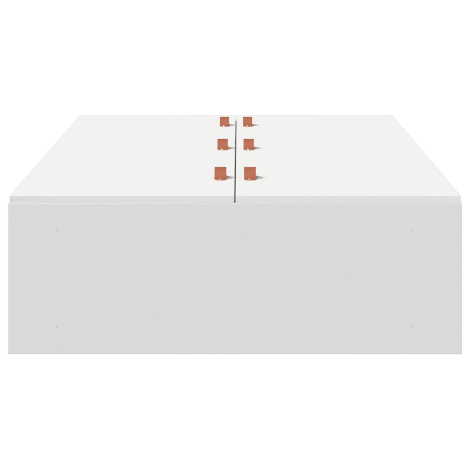 Storage Bed Frame White 100x200 cm - Image 6