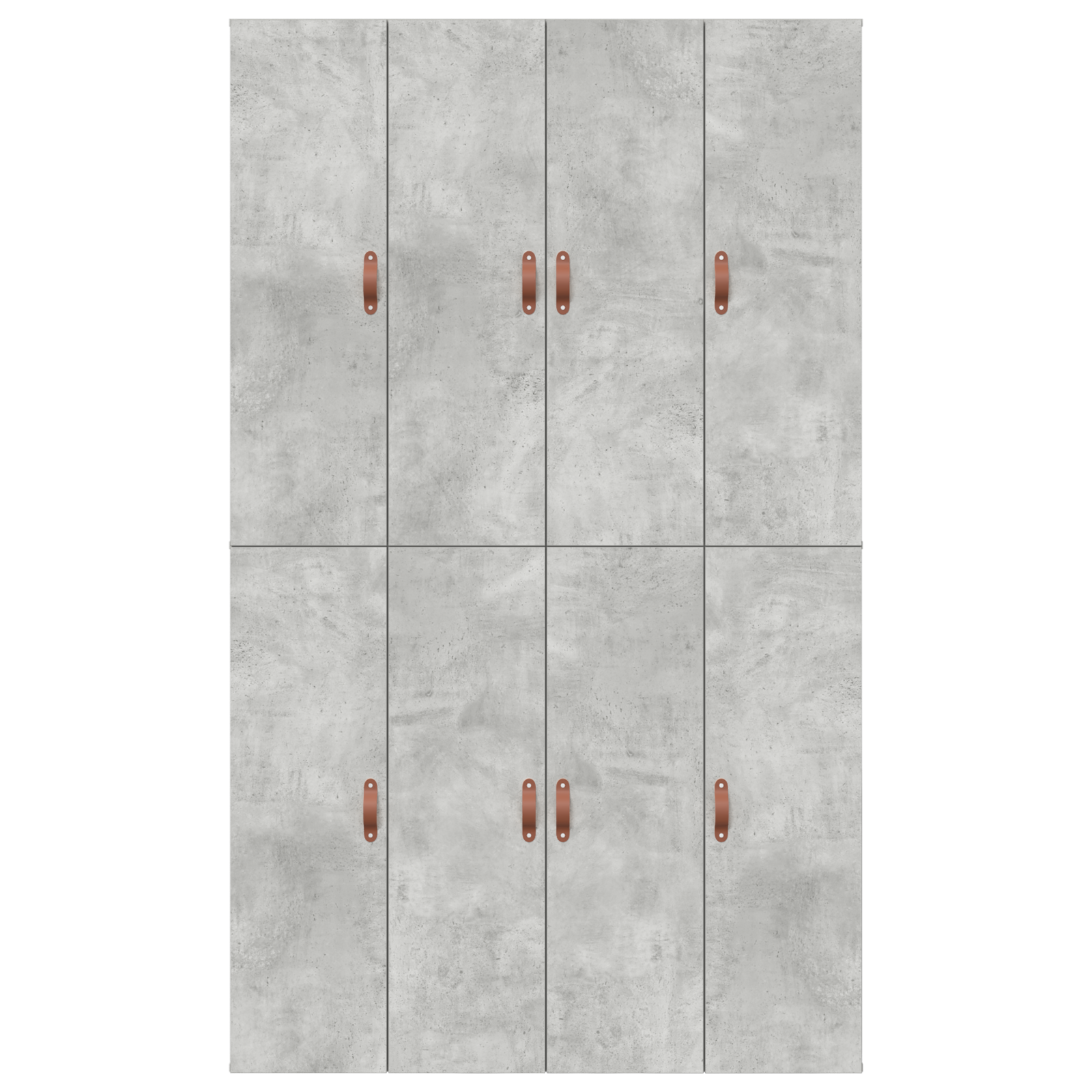 Storage Bed Frame Concrete Grey 120x200 cm - Image 9