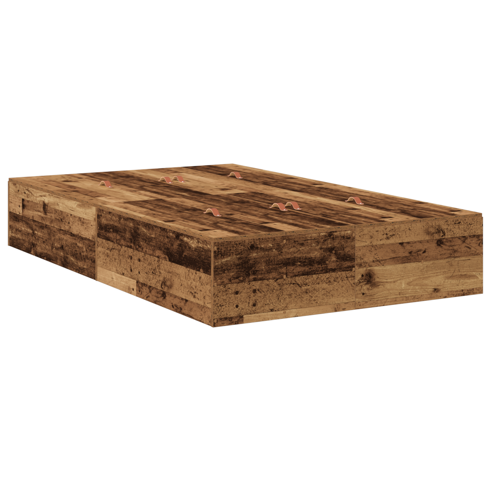 Storage Bed Frame Old Wood 120x200 cm - Image 8