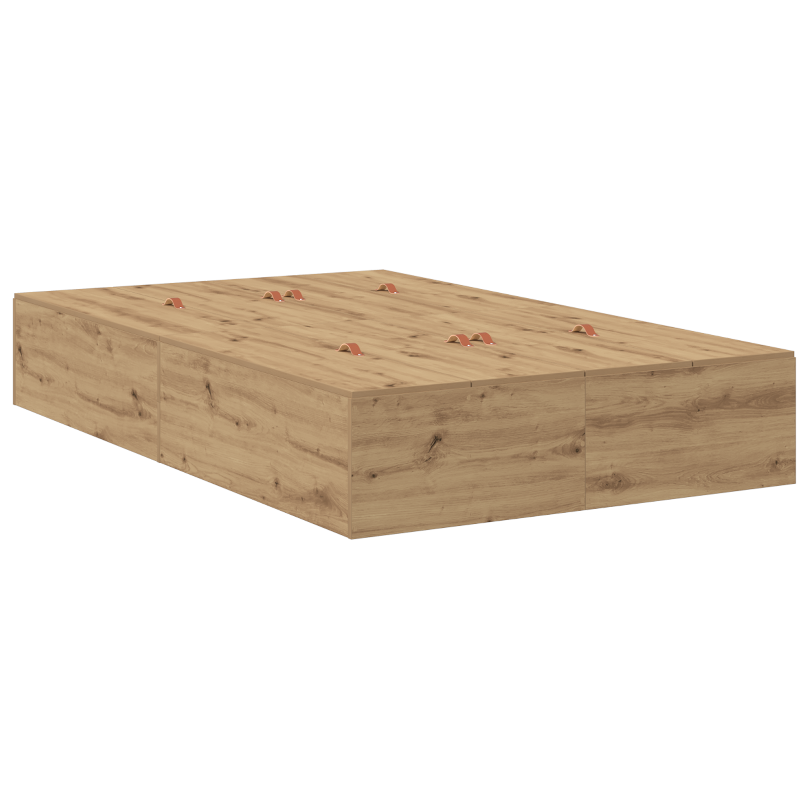 Storage Bed Frame Artisan Oak 120x200 cm - Image 8
