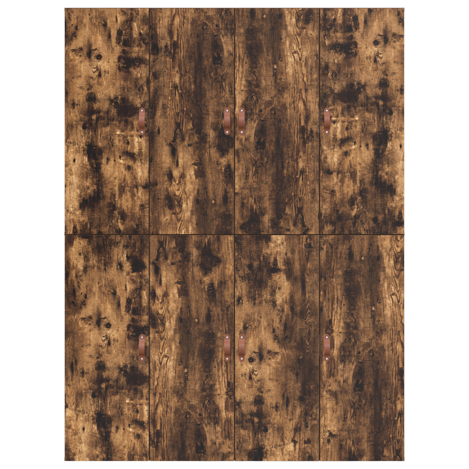 Storage Bed Frame Smoked Oak 140x200 cm - Image 9