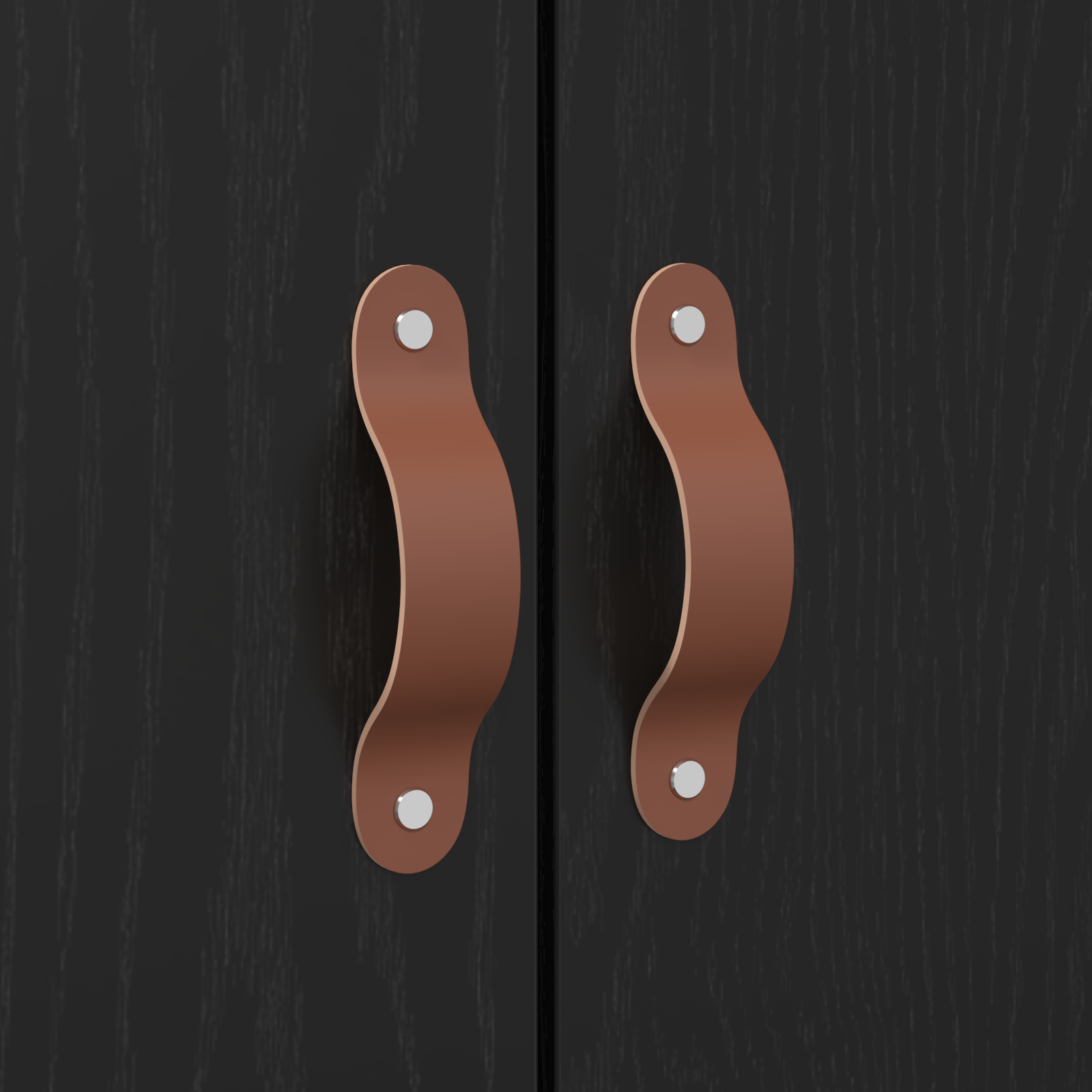 Storage Bed Frame Black Oak 150x200 cm - Image 10