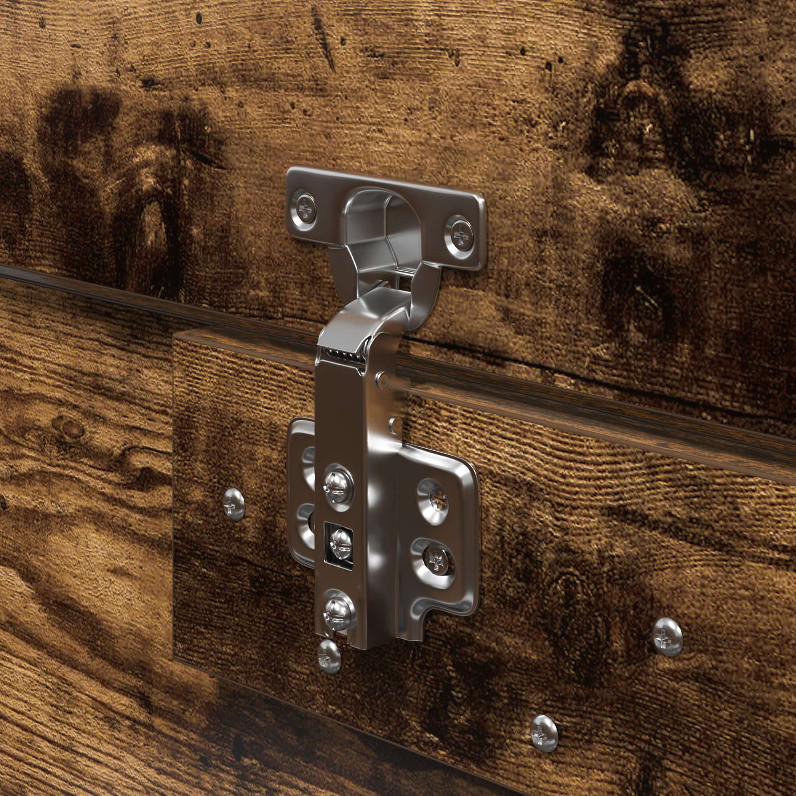 Storage Bed Frame Smoked Oak 180x200 cm - Image 11