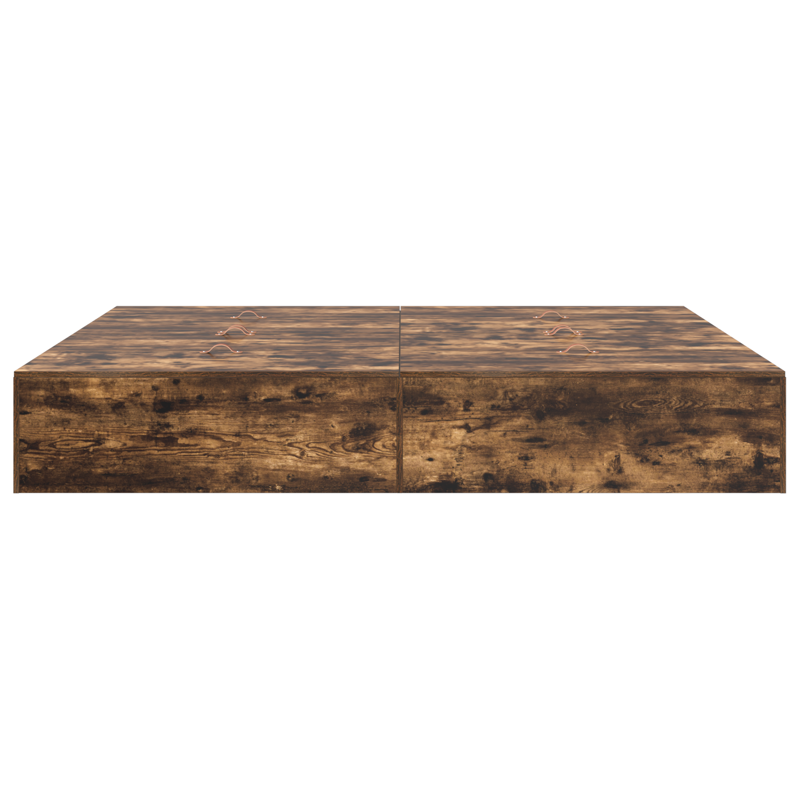 Storage Bed Frame Smoked Oak 180x200 cm - Image 7