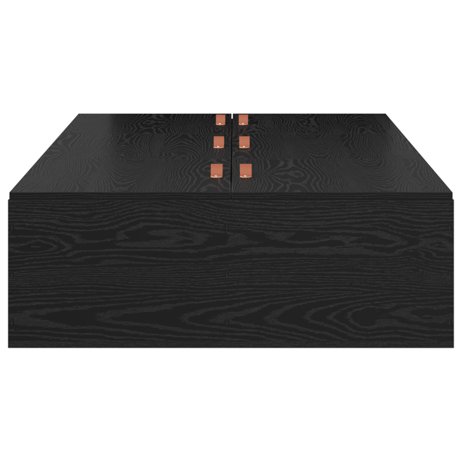 Storage Bed Frame Black Oak 90x190 cm - Image 6