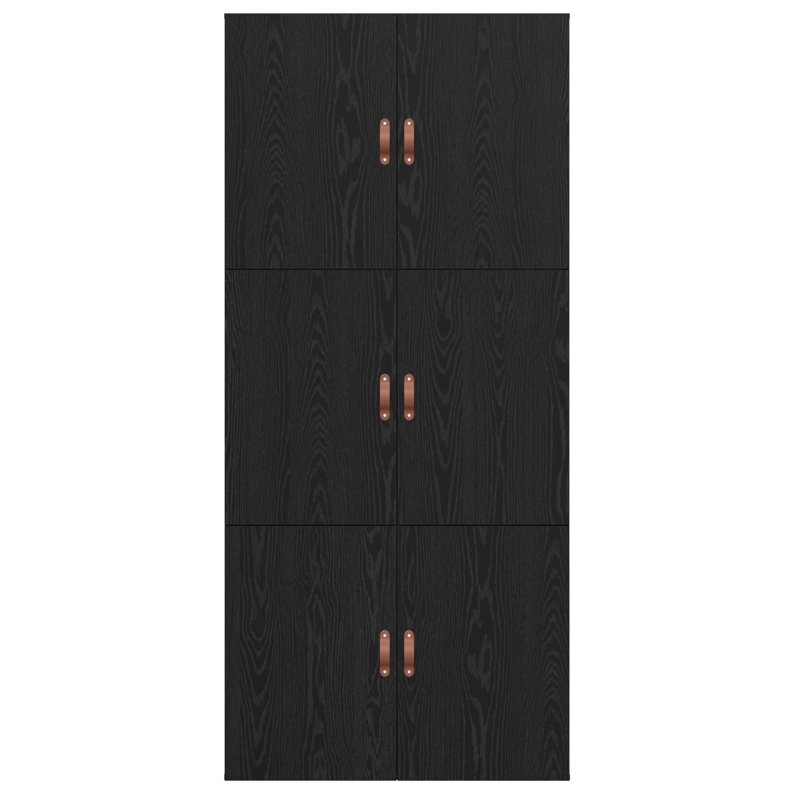 Storage Bed Frame Black Oak 75x190 cm Engineered Wood - Image 9