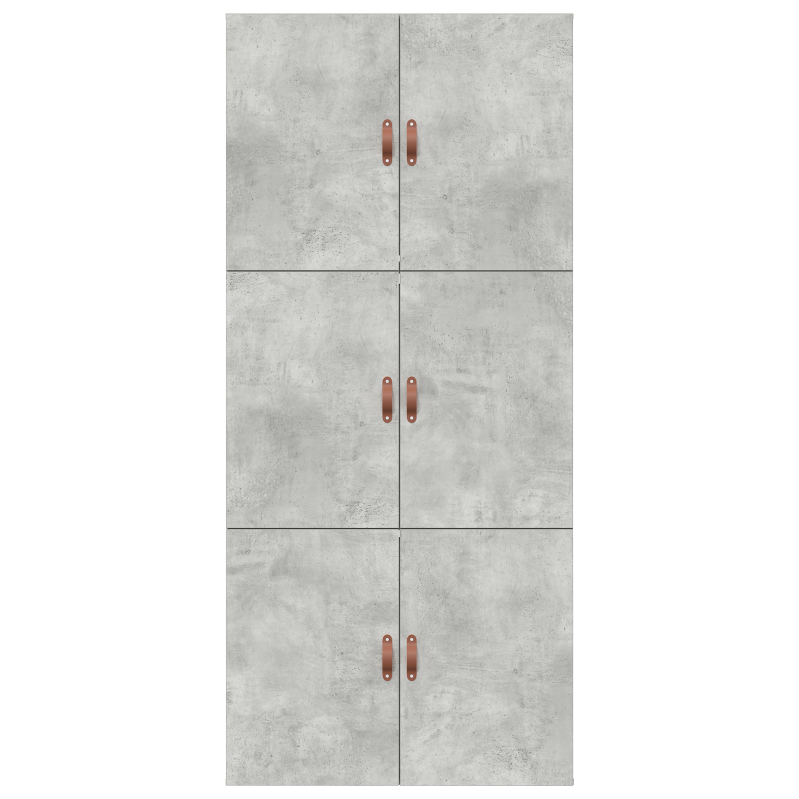 Storage Bed Frame Concrete Grey 75x190 cm Engineered Wood - Image 9