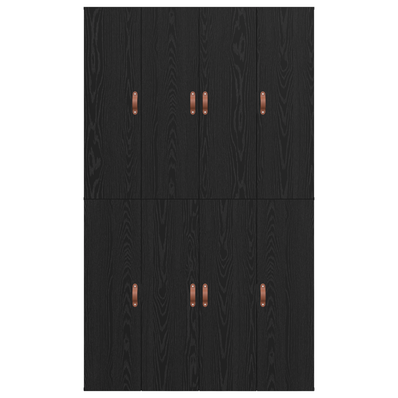 Storage Bed Frame Black Oak 120x190 cm - Image 9