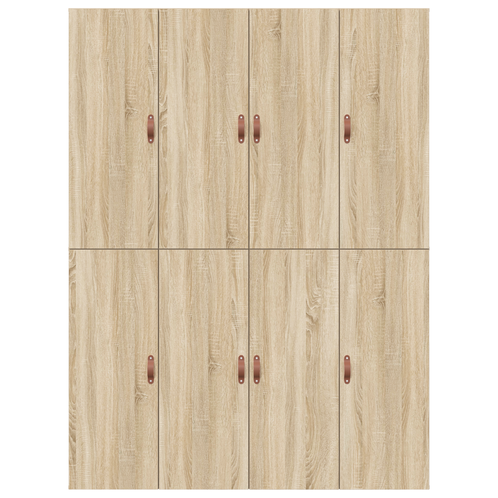 Storage Bed Frame Sonoma Oak 135x190 cm - Image 9