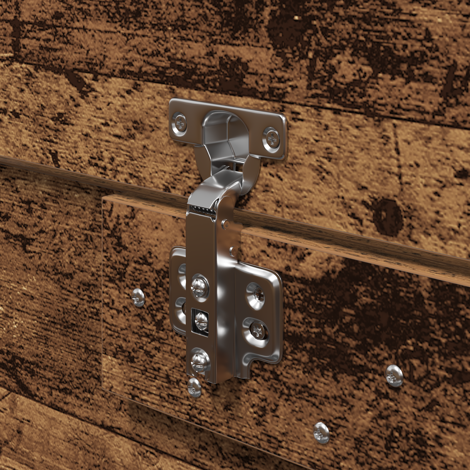 Storage Bed Frame Old Wood 135x190 cm - Image 11