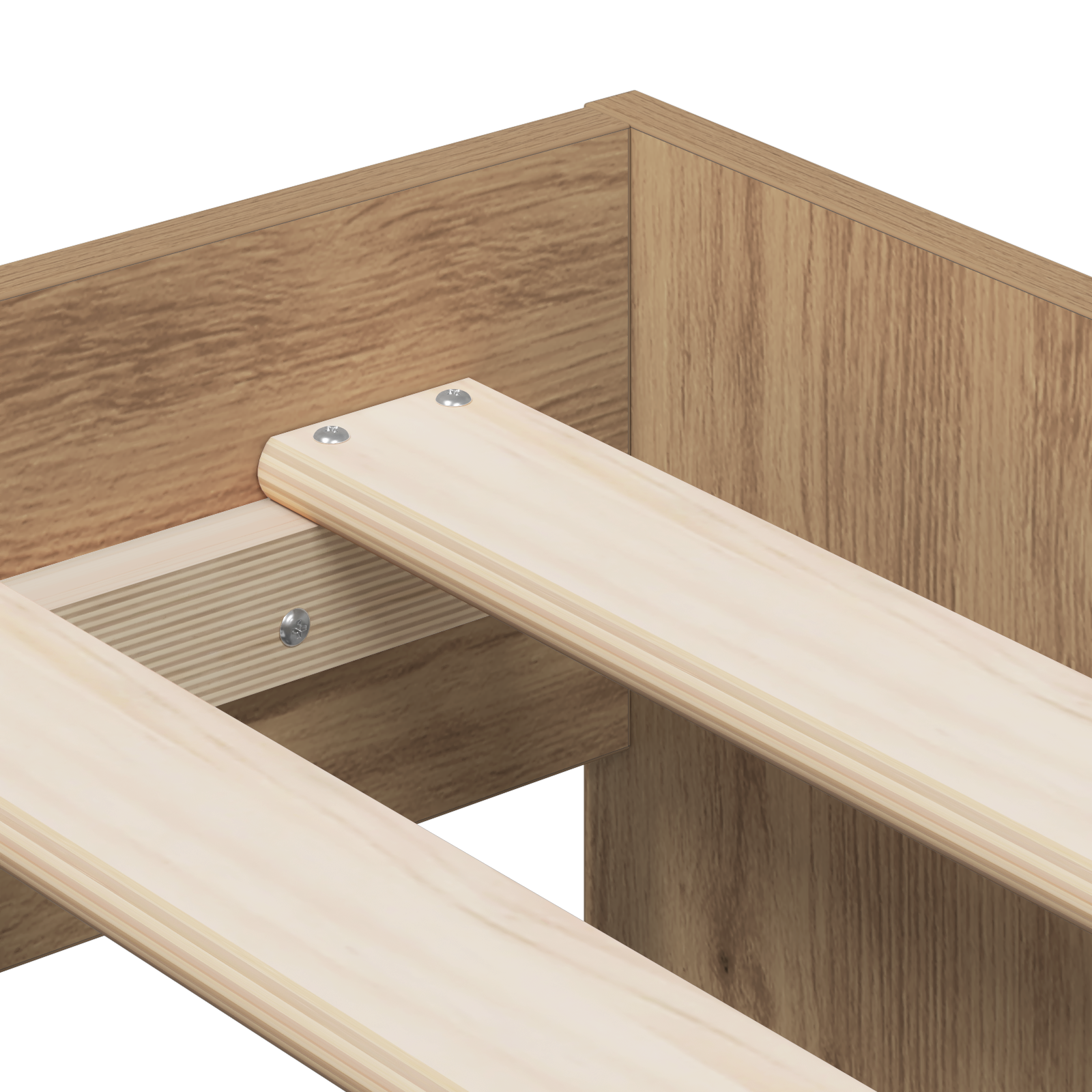 Storage Bed Frame Artisan Oak 100x200 cm - Image 10