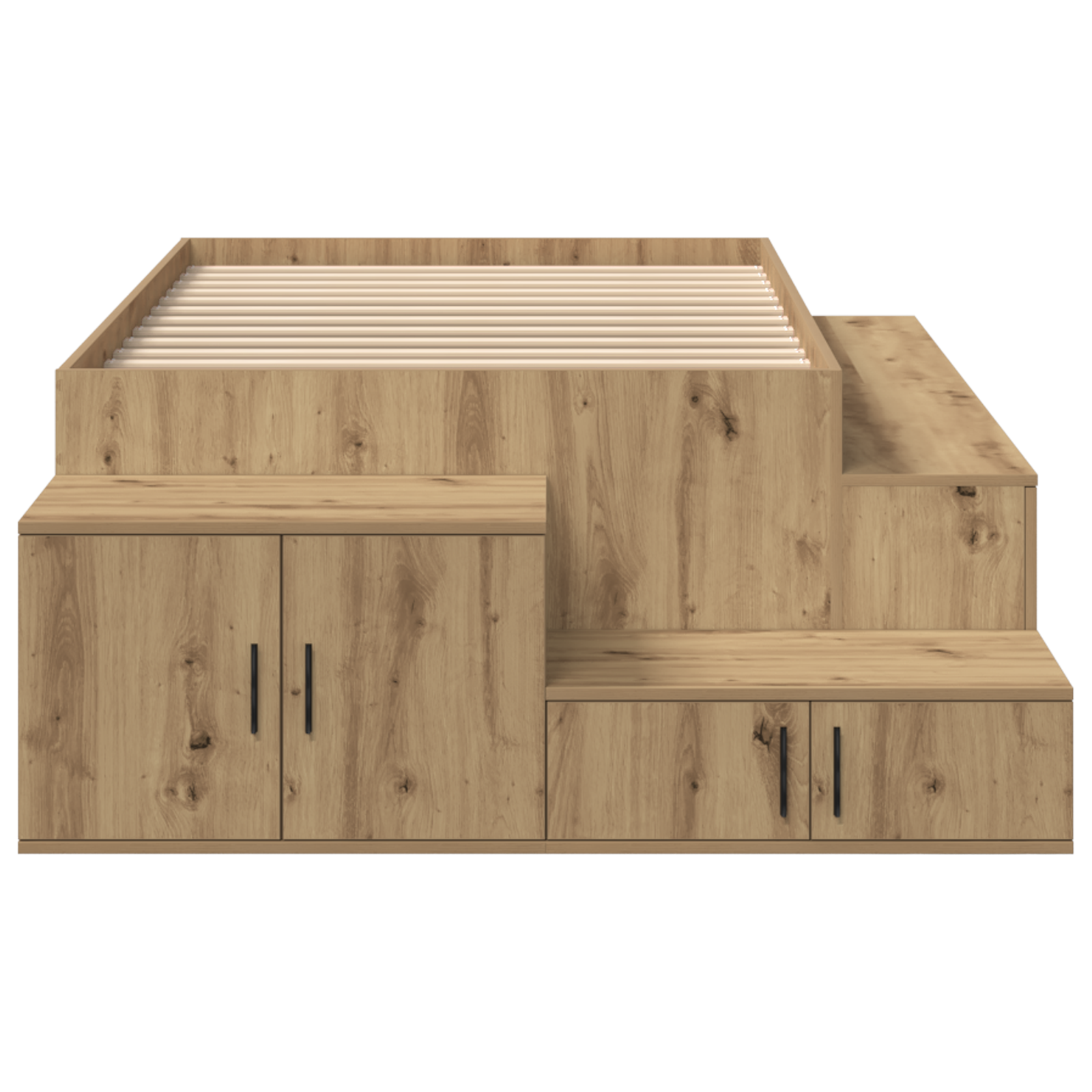Storage Bed Frame Artisan Oak 100x200 cm - Image 8