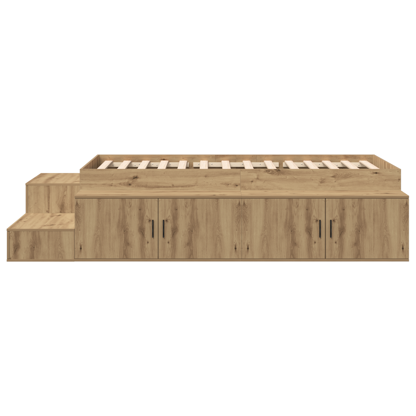 Storage Bed Frame Artisan Oak 80x200 cm - Image 7
