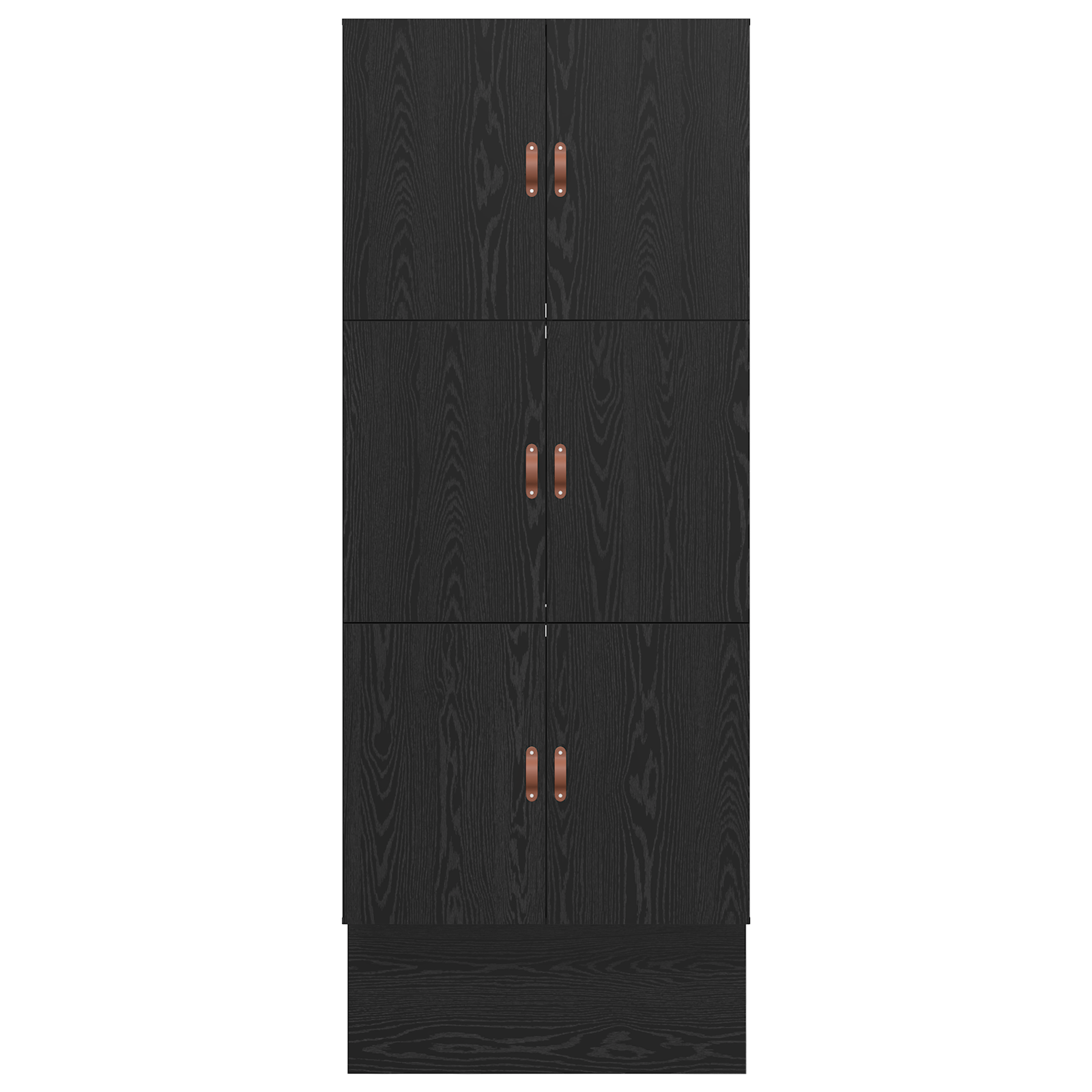 Storage Bed Frame Black Oak 80x200 cm - Image 7