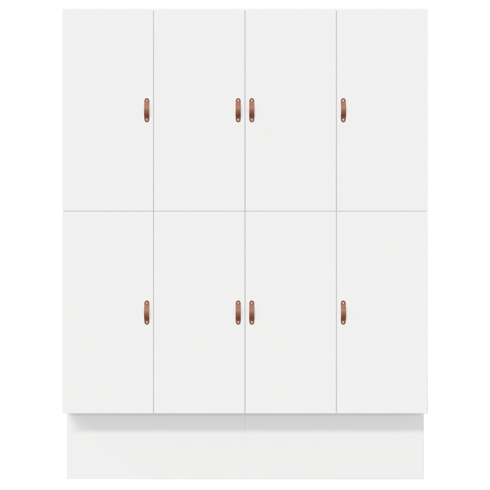 Storage Bed Frame White 200x200 cm - Image 7