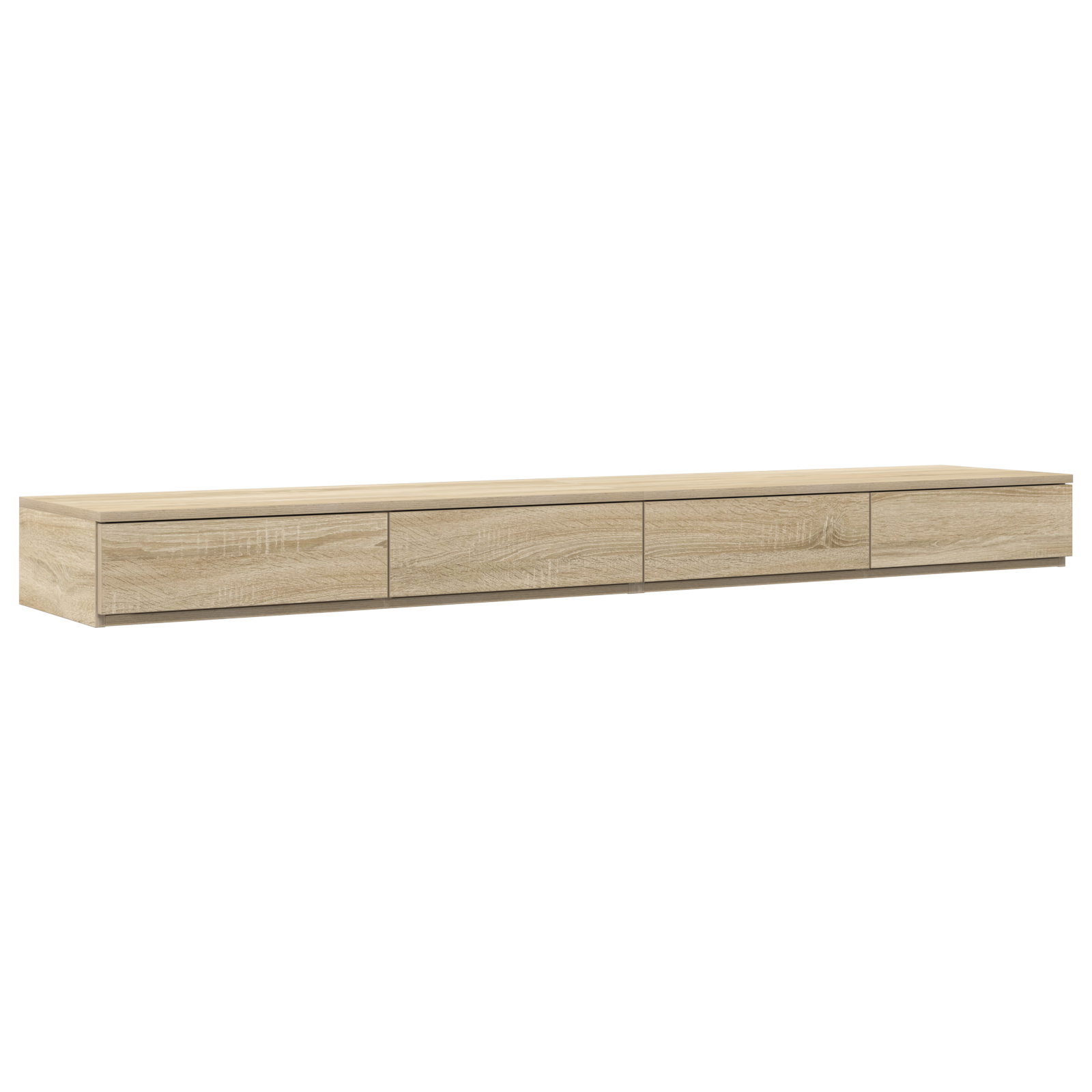 Storage Bed Frame Sonoma Oak 200x200 cm - Image 3