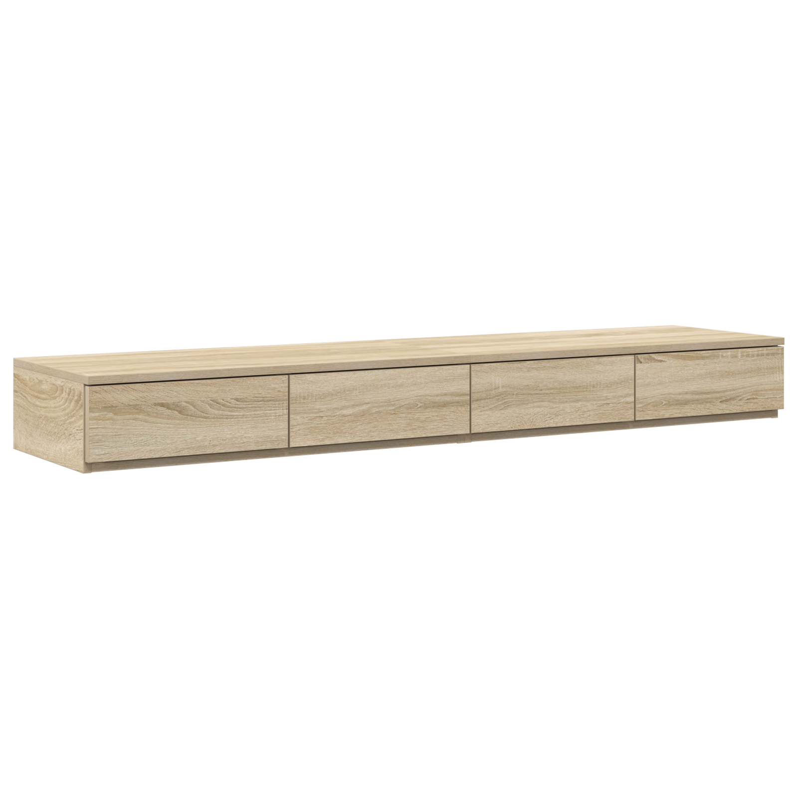 Storage Bed Frame Sonoma Oak 150x200 cm - Image 5