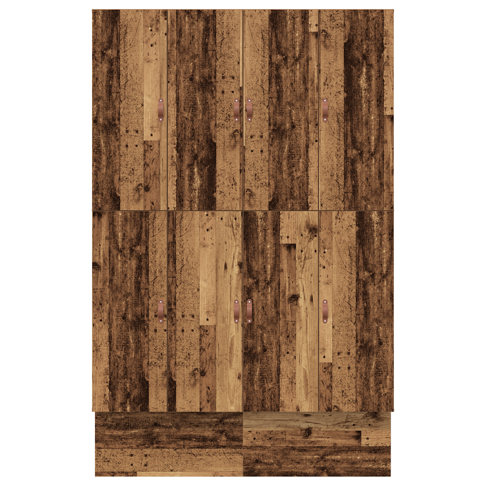 Storage Bed Frame Old Wood 150x200 cm - Image 8