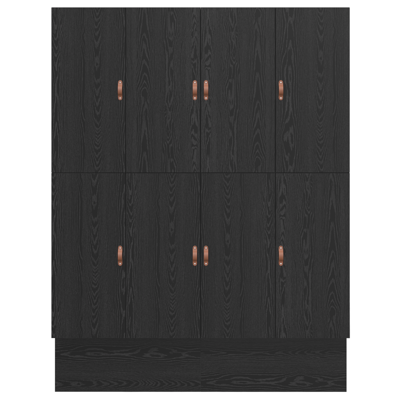 Storage Bed Frame Black Oak 180x200 cm - Image 9
