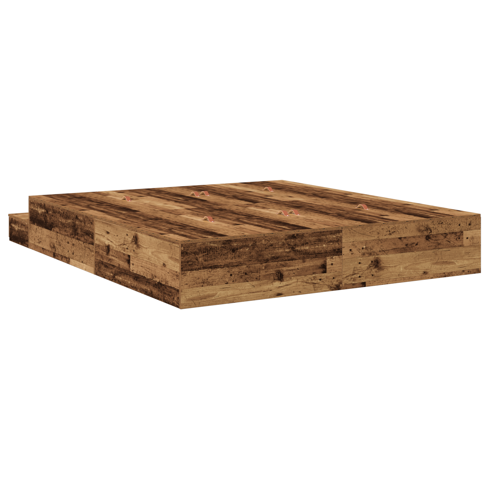 Storage Bed Frame Old Wood 180x200 cm - Image 7