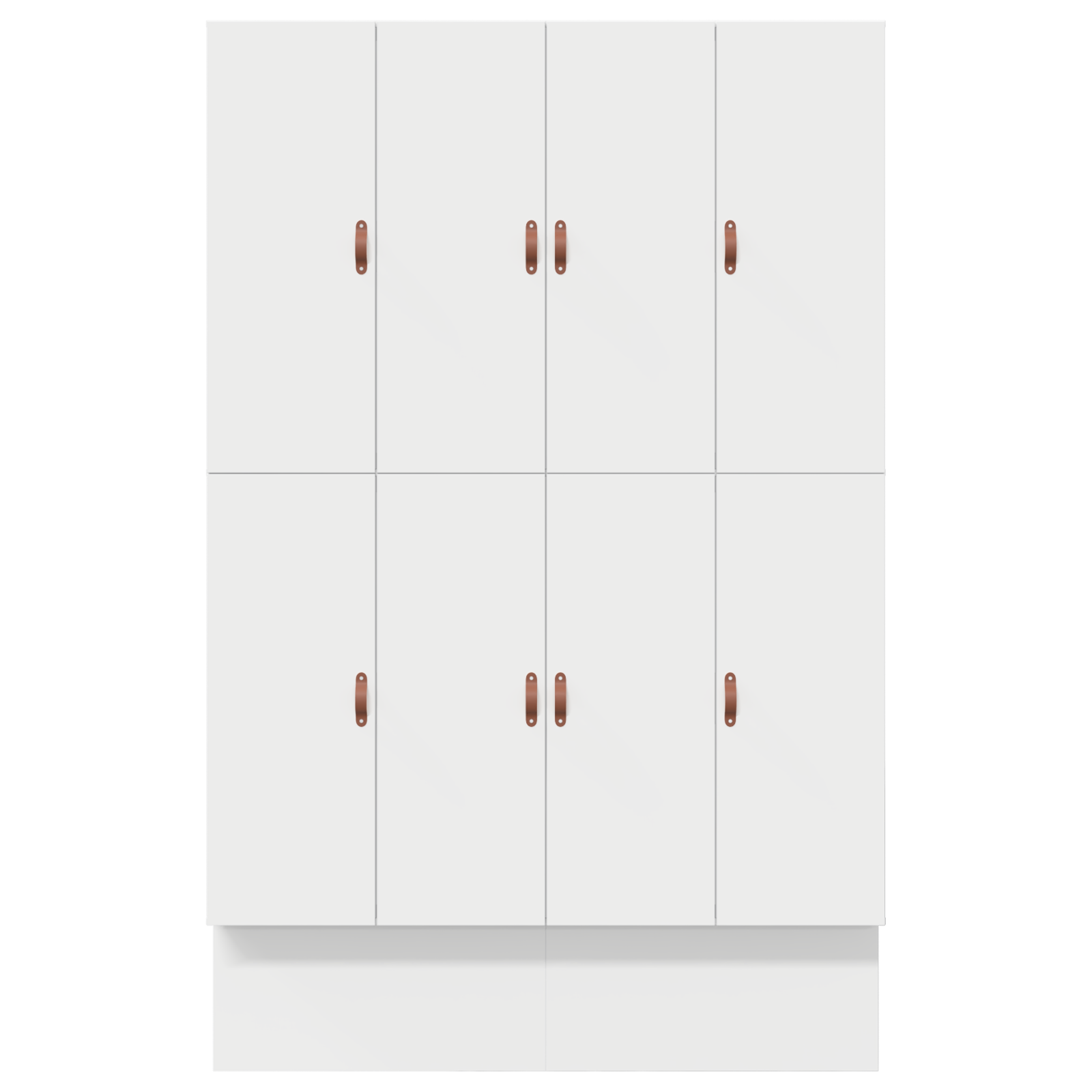 Storage Bed Frame White 140x190 cm - Image 11