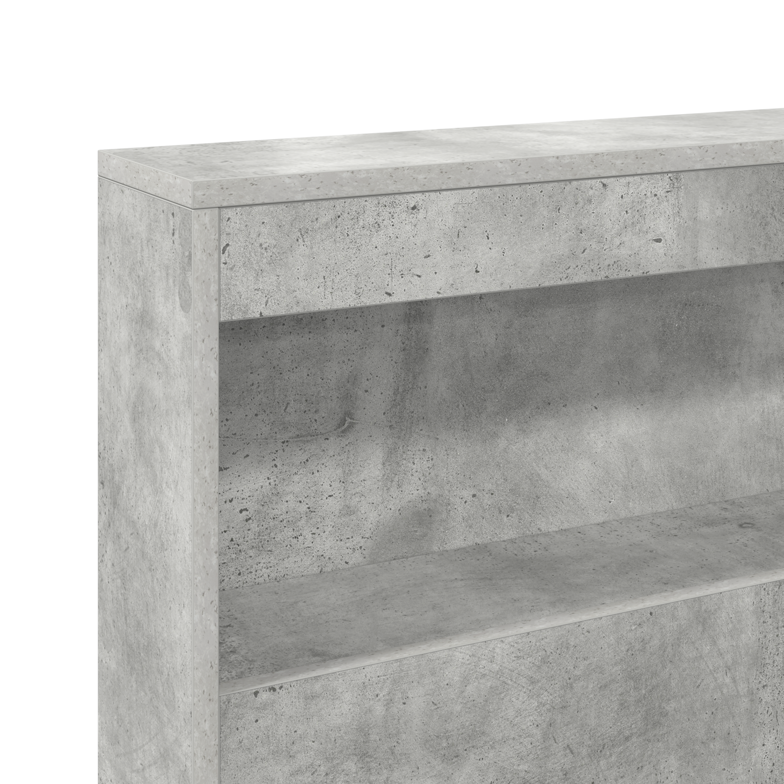 Bibliotekos Lova Betono Pilka 100x200 cm Inžinerinis Medis - Image 9