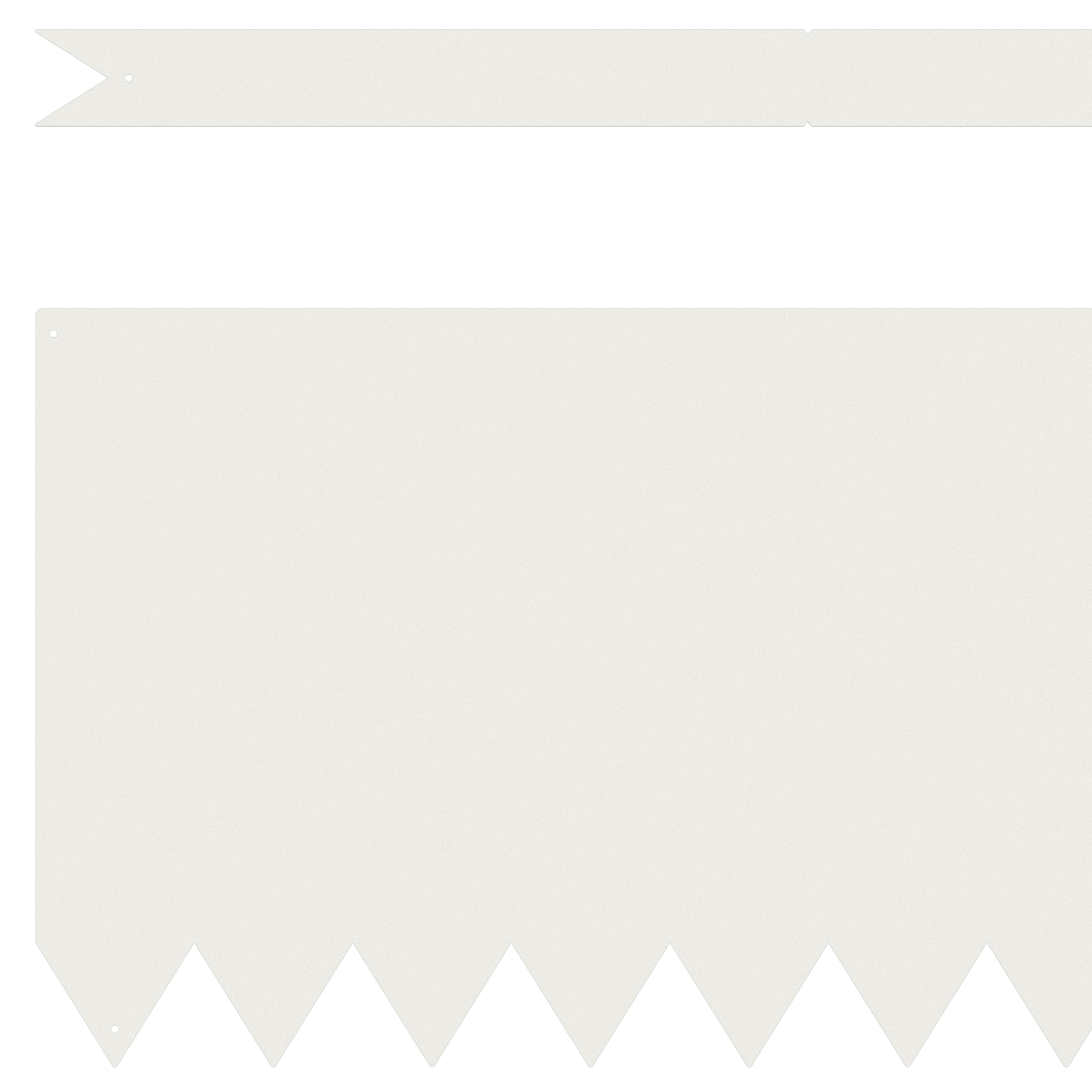 Lawn Edgings 50 pcs White 100x0.5x30 cm Steel - Image 3