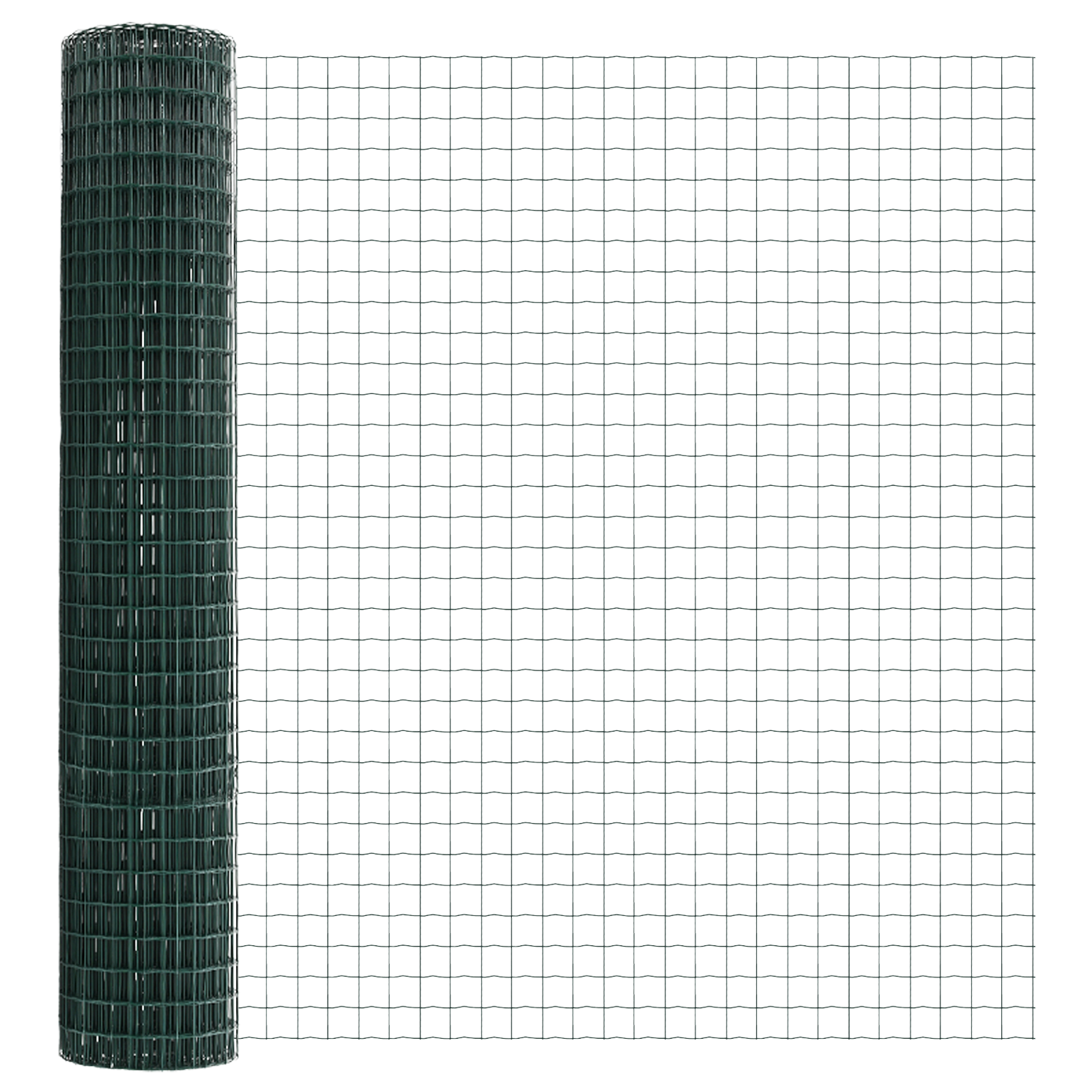 Euro Fence with 5 U Posts Green 1.6x10 m Steel - Image 2