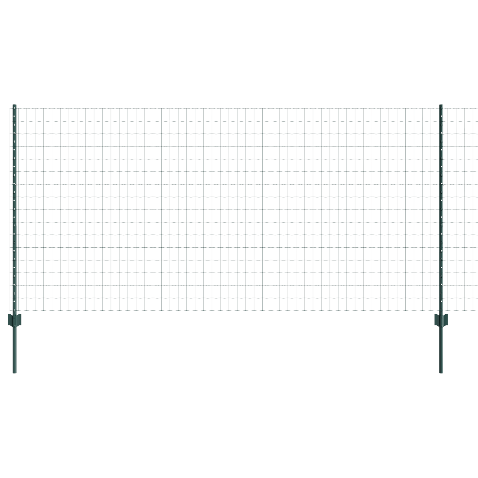 Euro Fence with 5 U Posts Green 1,2x10 m Steel - Image 6
