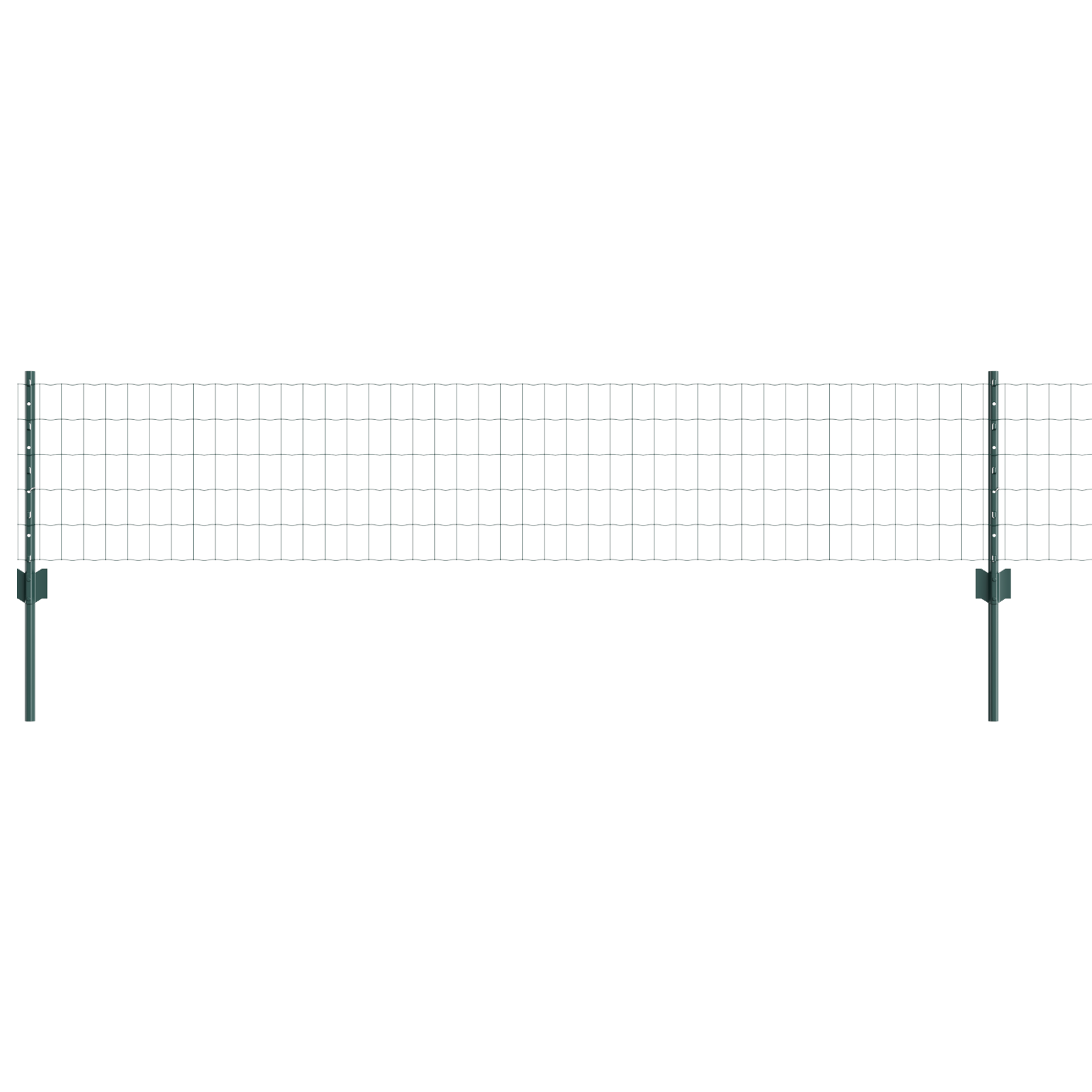 Euro Fence with 11 U Posts Green 0,4x25 m Steel - Image 2
