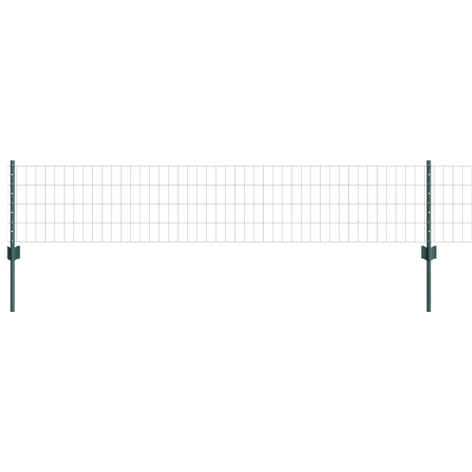 Euro Fence with 22 U Posts Green 0,4x50 m Steel - Image 2