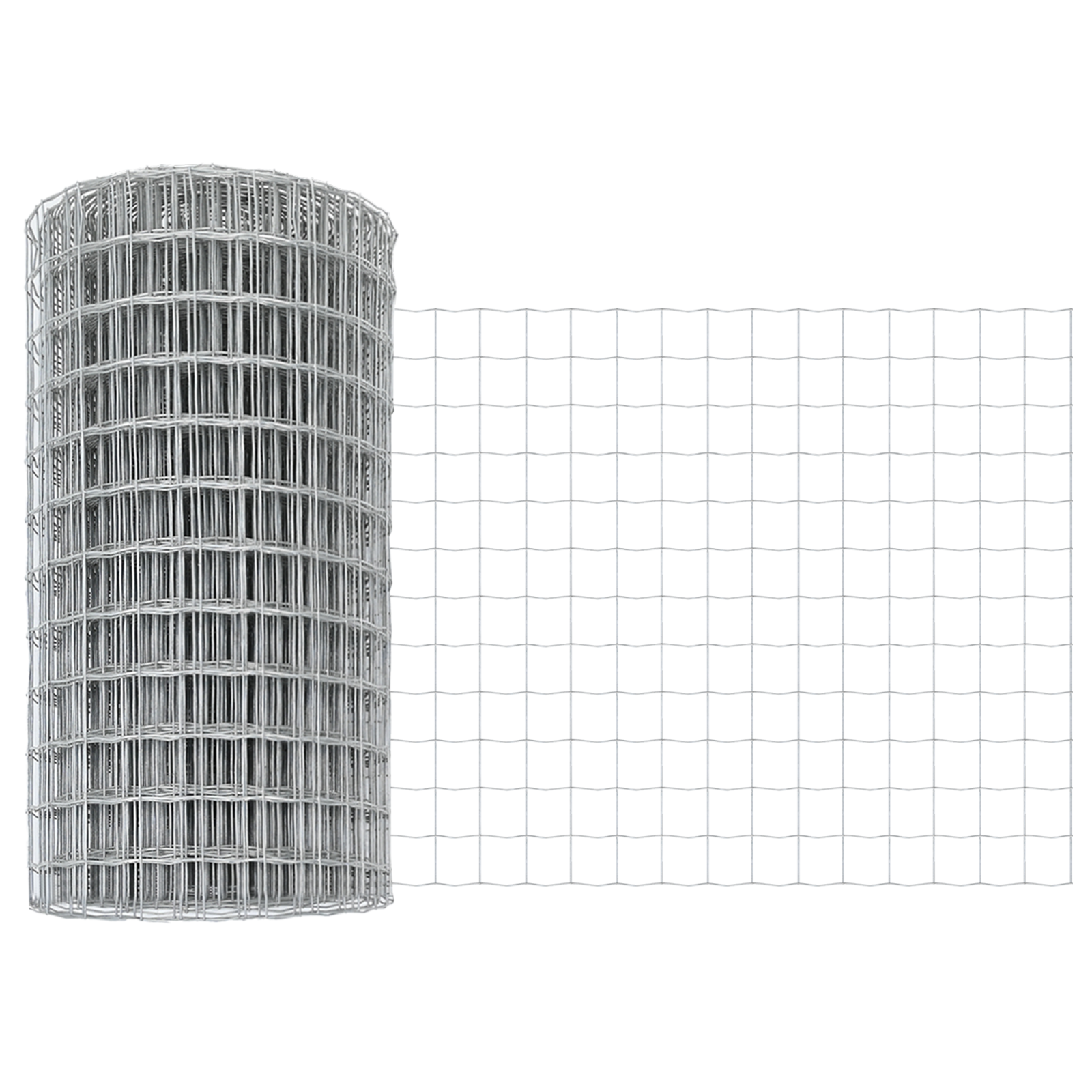 Euro Fence with 5 U Posts Silver 0,6x10 m Steel - Image 6