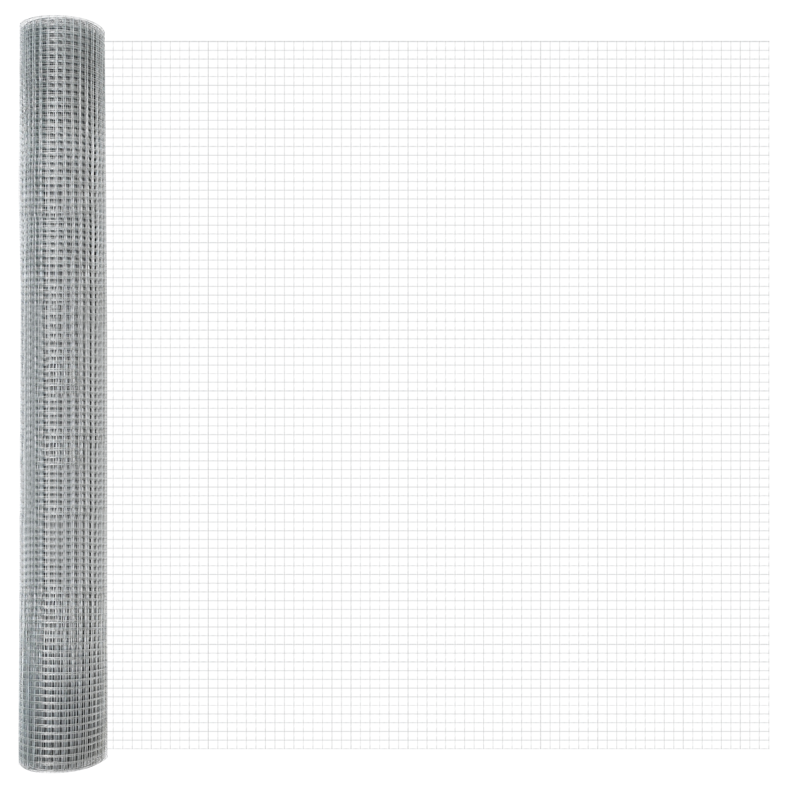 Welded Wire Fence with 10 U Posts Silver 1.2x10 m Steel - Image 6