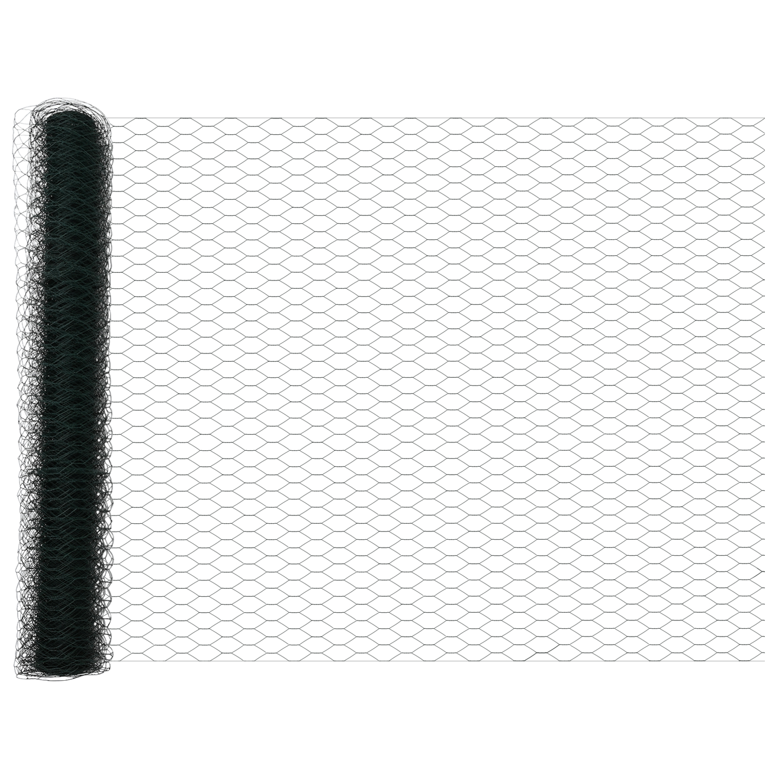 Hexagon Gaashekje Set Set van 2 Groen Staal 25 x 1.2 m hek - Afbeelding 8