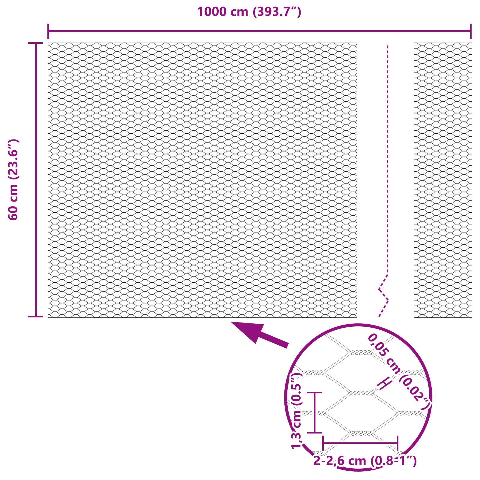 Fence Posts 5 pcs U-Channel 60 cm Galvanised Steel - Image 11