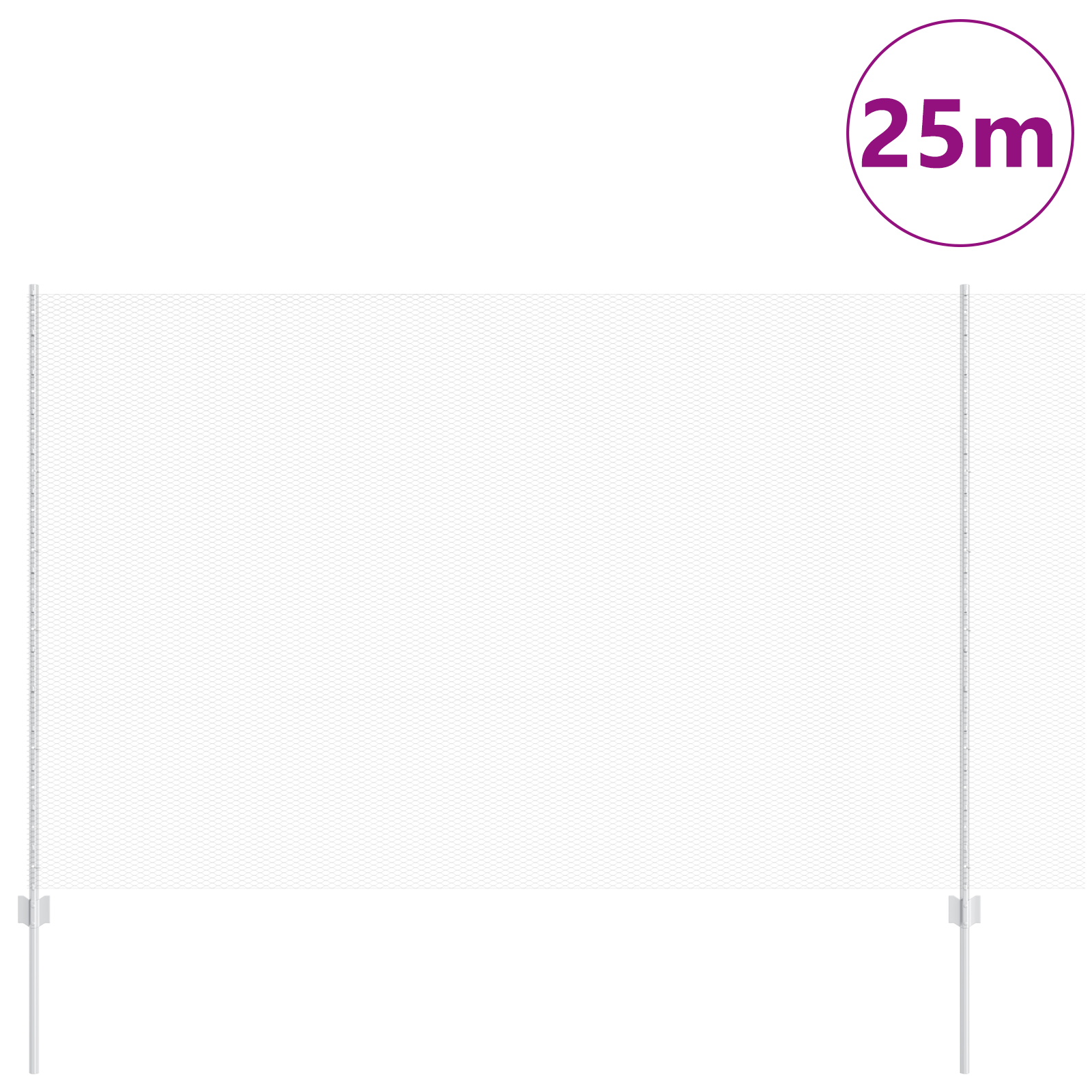 Fence Posts 22 pcs U-Channel 160 cm Galvanised Steel - Image 3