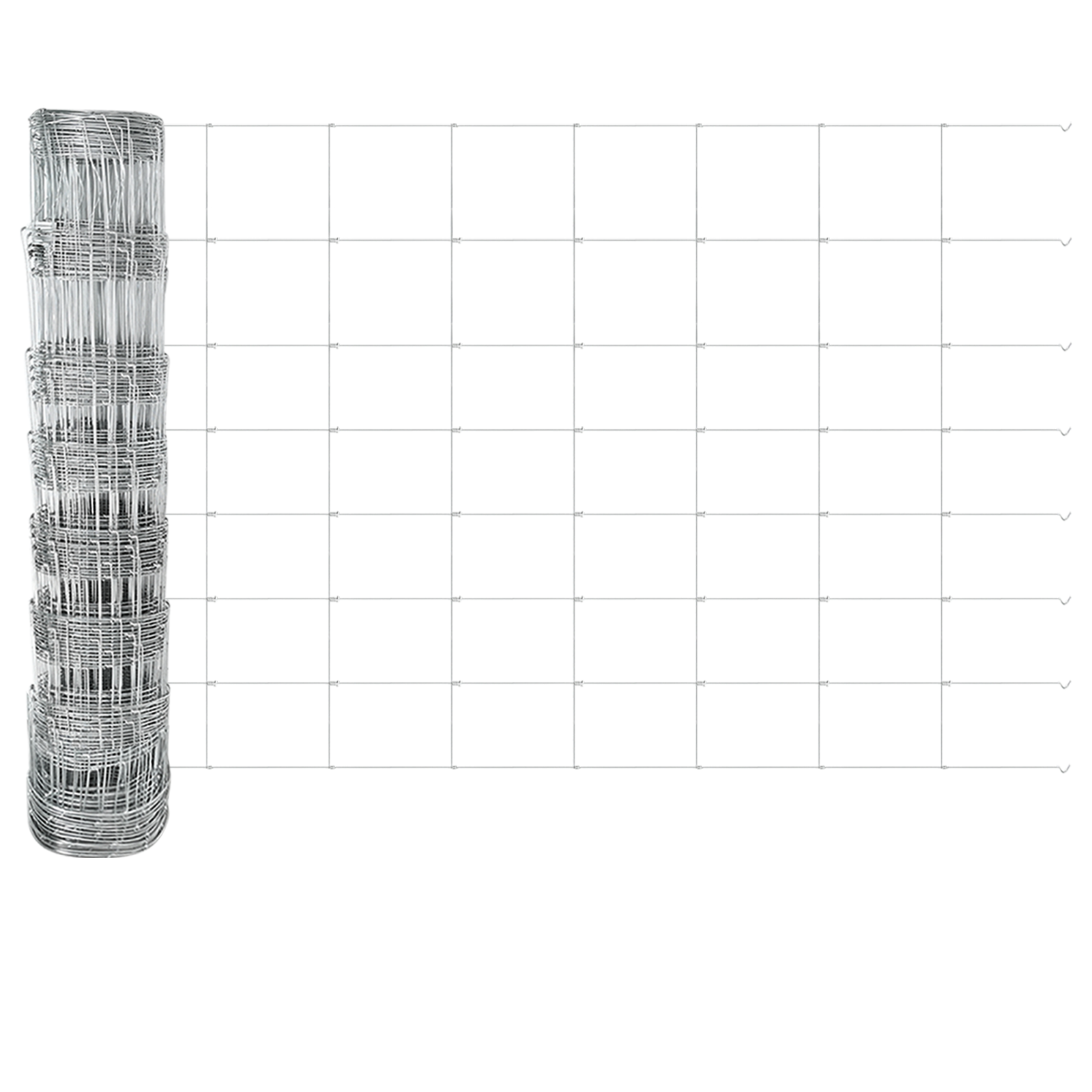 Fence Posts 11 pcs U-Channel 80 cm Galvanized Steel - Image 5