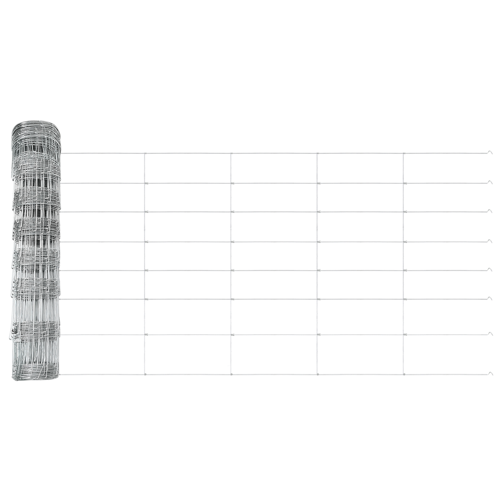 Fence Posts 11 pcs U-Channel 80 cm Galvanized Steel - Image 5