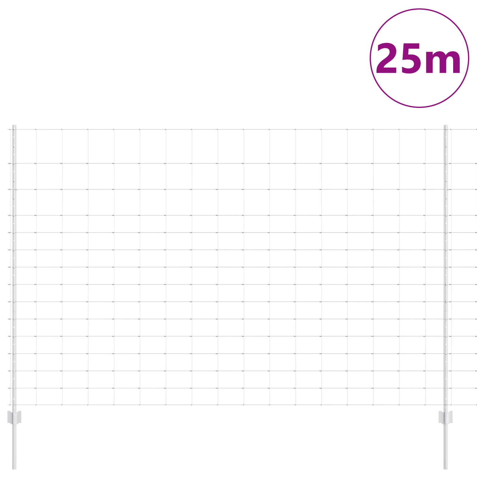 Fence Posts 22 pcs U-Channel 160 cm Galvanised Steel - Image 3