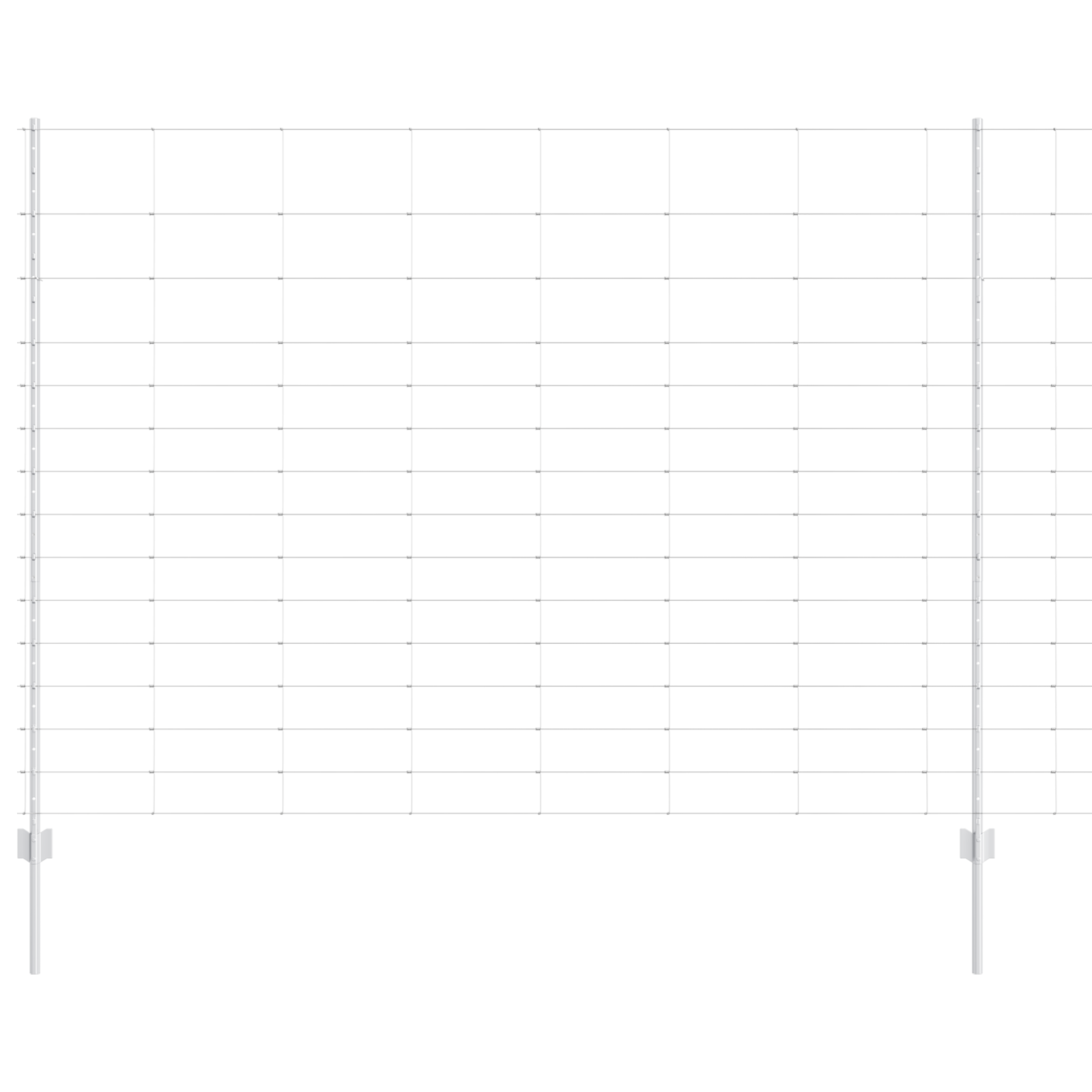 Fence Posts 22 pcs U-Channel 160 cm Galvanised Steel - Image 2