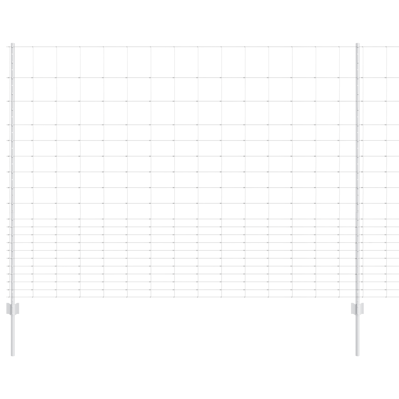 Fence Posts 22 pcs U-Channel 160 cm Galvanised Steel - Image 2